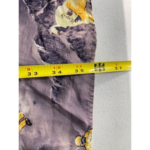 Enyce Shirt Men's 2XL Skiers All Over Print Button Up Long Sleeve Vintage 90's - Picture 9 of 9